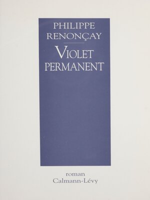 cover image of Violet permanent